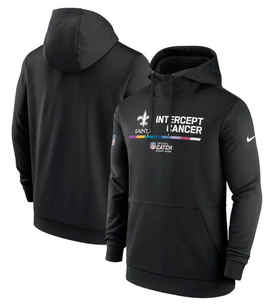 Men's New Orleans Saints 2022 Black Crucial Catch Therma Performance Pullover Hoodie,We sell and wholesale Men's New Orleans Saints 2022 Black Crucial Catch Therma Performance Pullover Hoodie on line form chian!